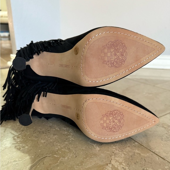 New in Box-Vince Camuto Women's Panaryaz Fringe Embellished Knee High Boot - Picture 5 of 10